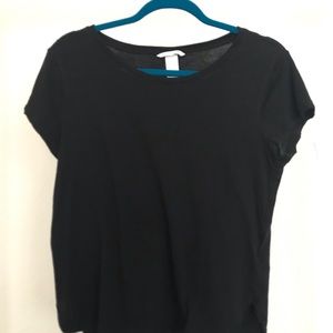 H&M Plain Black Tee